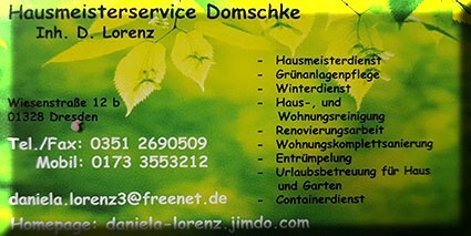 Hausmeisterservice Domschke